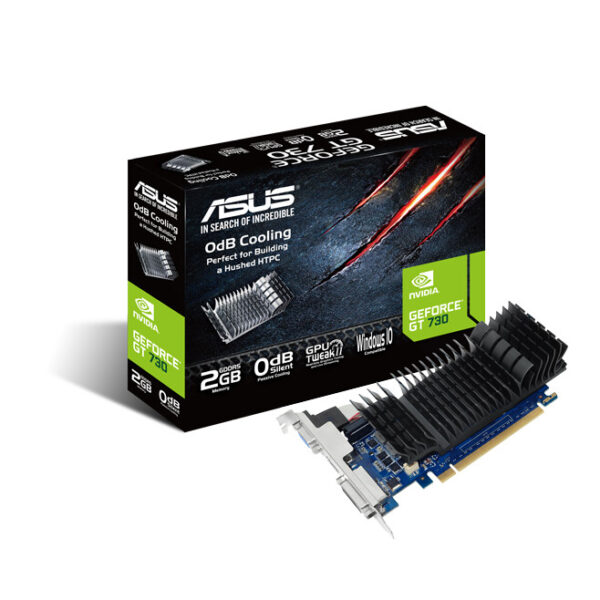 ASUS GT730-SL-2GD5-BRK NVIDIA GeForce GT 730 2 GB GDDR5 - Afbeelding 2