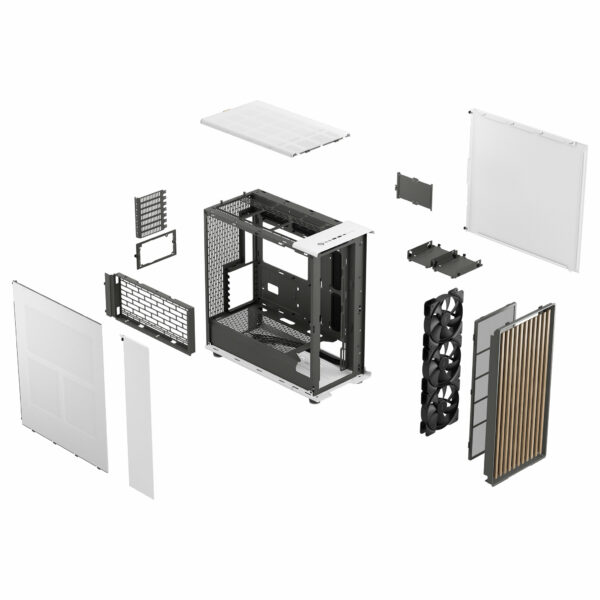 Fractal Design FD-C-NOR1X-03 computerbehuizing Midi Tower Wit - Afbeelding 17