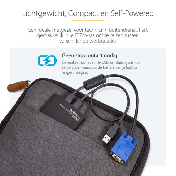 StarTech.com KVM-Console via USB 2.0 Draagbare Laptop Adapter - Afbeelding 12