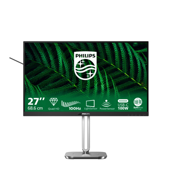 Philips 5000 series 27B2G5601/00 computer monitor 68,6 cm (27") 2560 x 1440 Pixels Quad HD LCD Zwart - Afbeelding 10