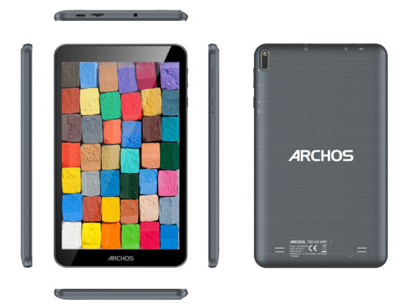 Archos Classic T80 HD WIFI 3+64 Allwinner 64 GB 20,3 cm (8") 3 GB Wi-Fi 5 (802.11ac) Android 14 Zwart - Afbeelding 4