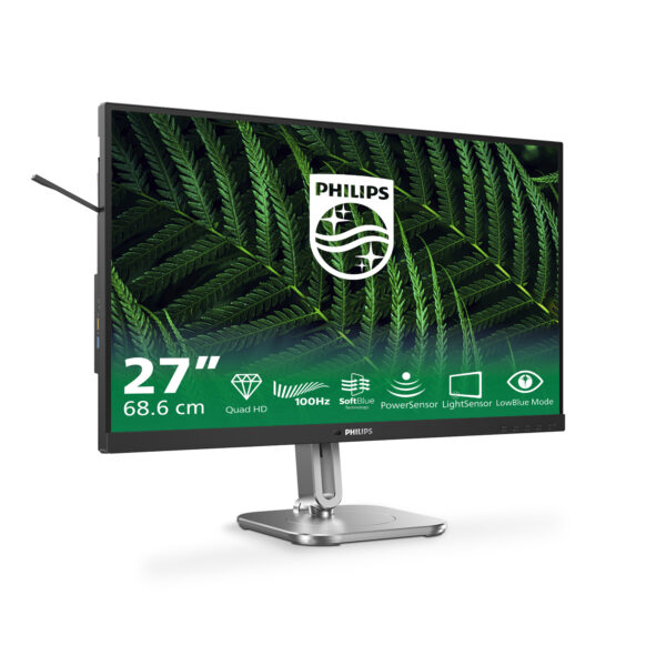 Philips 5000 series 27B2G5500/00 computer monitor 68,6 cm (27") 2560 x 1440 Pixels Quad HD LCD Antraciet - Afbeelding 10