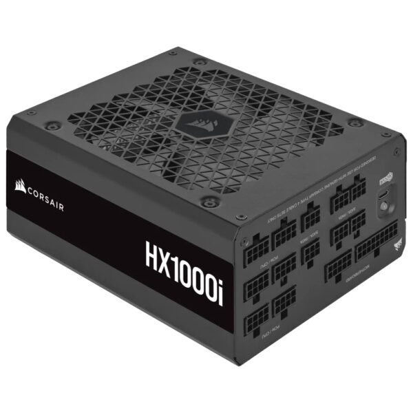 Corsair HX1000i power supply unit 1000 W 24-pin ATX ATX Zwart - Afbeelding 2