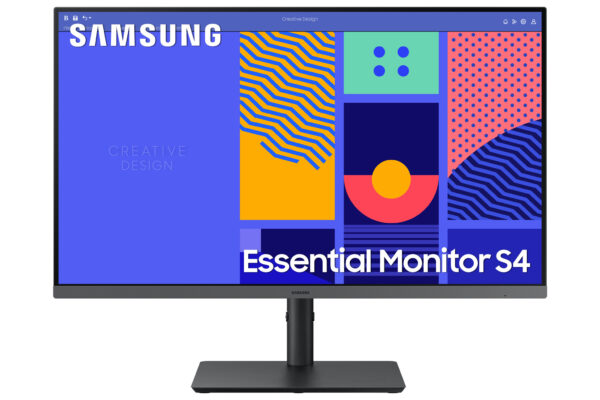 Samsung 27" Essential Monitor S4 S43GC FHD 100Hz - Afbeelding 3