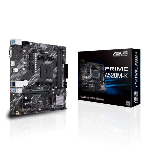 ASUS PRIME A520M-K AMD A520 Socket AM4 micro ATX - Afbeelding 5