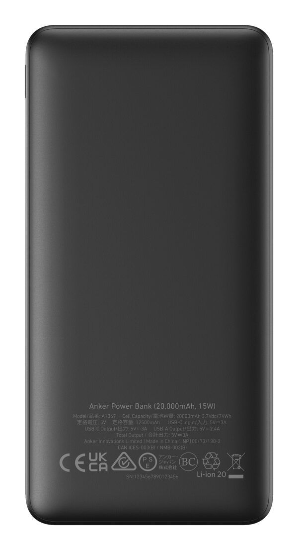 Anker PowerCore 20K 20000 mAh Zwart - Afbeelding 4