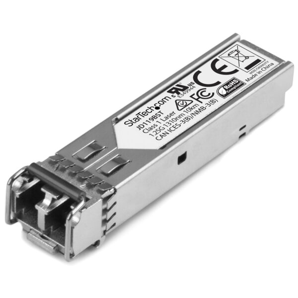 StarTech.com Gigabit glasvezel 1000BASE-LX SFP ontvanger module - HPE JD119B compatibel - SM LC - 10 km