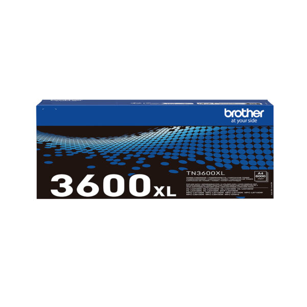 Brother TN-3600XL tonercartridge 1 stuk(s) Origineel Zwart - Afbeelding 2