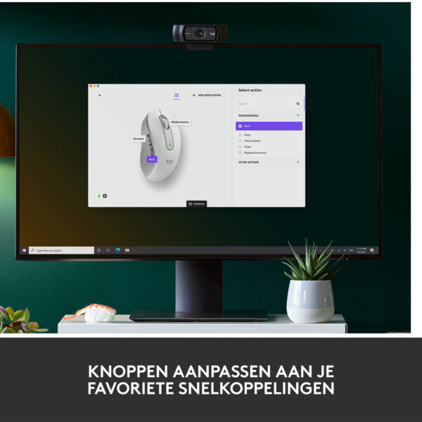 Logitech Signature M650 for Business muis Kantoor Rechtshandig RF-draadloos + Bluetooth Optisch 4000 DPI - Afbeelding 10
