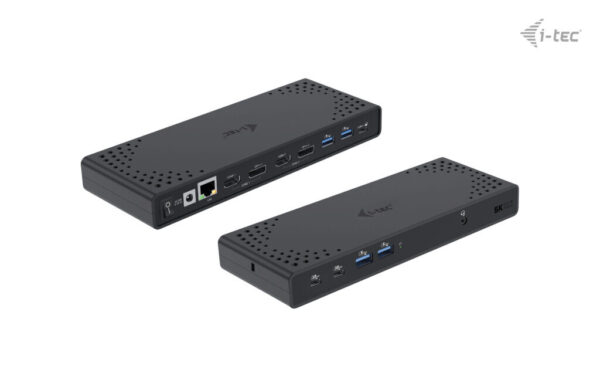 i-tec USB3.0/USB-C/Thunderbolt Dual Dock+100W - Afbeelding 2