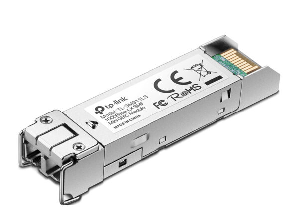 TP-Link TL-SM311LS netwerk transceiver module Vezel-optiek 1250 Mbit/s mini-GBIC/SFP 1310 nm