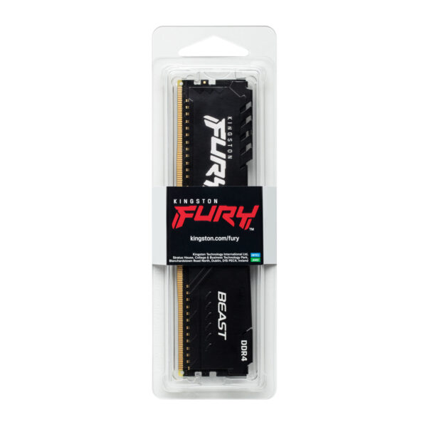 Kingston Technology FURY Beast 32GB 3200MT/s DDR4 CL16 DIMM Black - Afbeelding 5