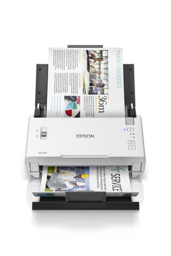 Epson WorkForce DS-410 compacte zakelijke sheet-fed A4-scanner met automatische documentinvoer voor 50 vellen en Document Captur - Afbeelding 8