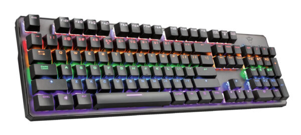 Trust GXT 865 Asta - Gaming Toetsenbord - Mechanisch - Qwerty - Zwart - Afbeelding 3