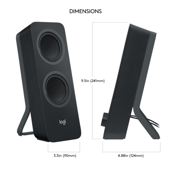 Logitech Z207 Bluetooth-computerspeakers - Afbeelding 13