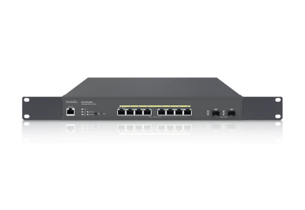 EnGenius ECS2510FP netwerk-switch Managed L2+ 2.5G Ethernet (100/1000/2500) Power over Ethernet (PoE) Zwart