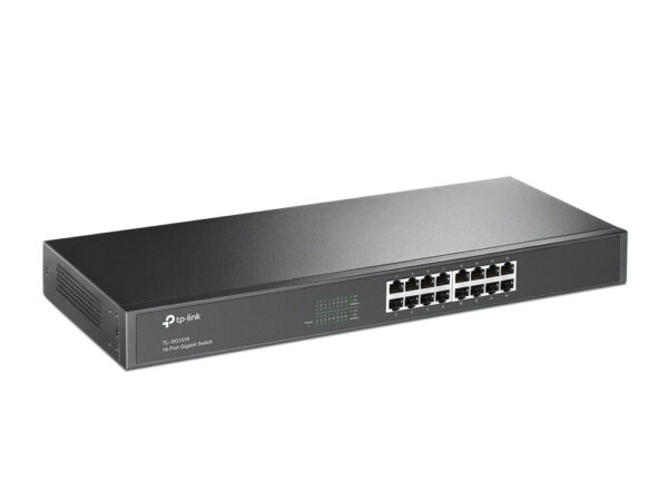 TP-Link TL-SG1016 Unmanaged Gigabit Ethernet (10/100/1000) 1U Zwart - Afbeelding 2