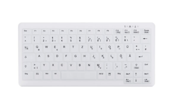 CHERRY AK-C4110 toetsenbord Medisch RF Draadloos AZERTY Belgisch Wit