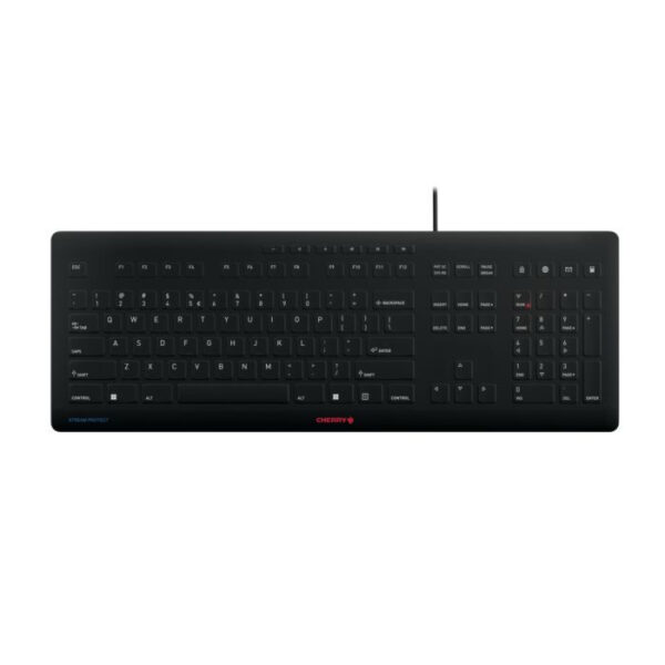 CHERRY JK-8502EU-2 toetsenbord Universeel USB QWERTY Engels Zwart