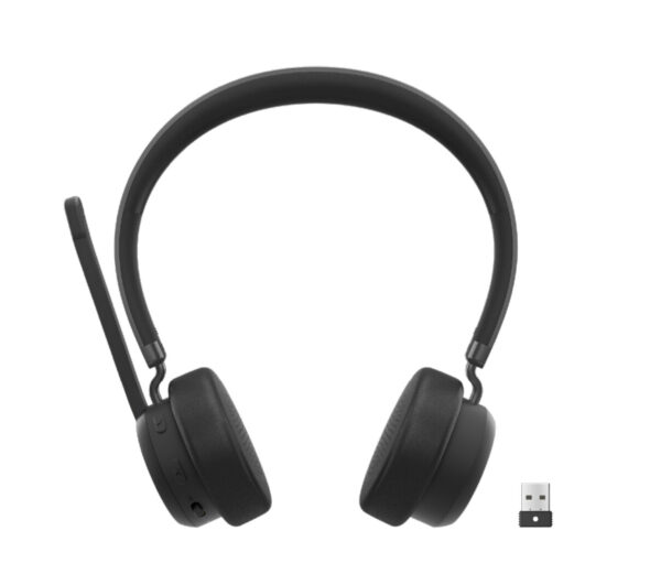 Lenovo Wireless VoIP Headset Draadloos Hoofdband Kantoor/callcenter Bluetooth Zwart - Afbeelding 4