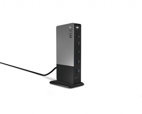 MSI USB-C Docking Station Gen 2 USB 3.2 Gen 2 (3.1 Gen 2) Type-C Zwart - Afbeelding 3