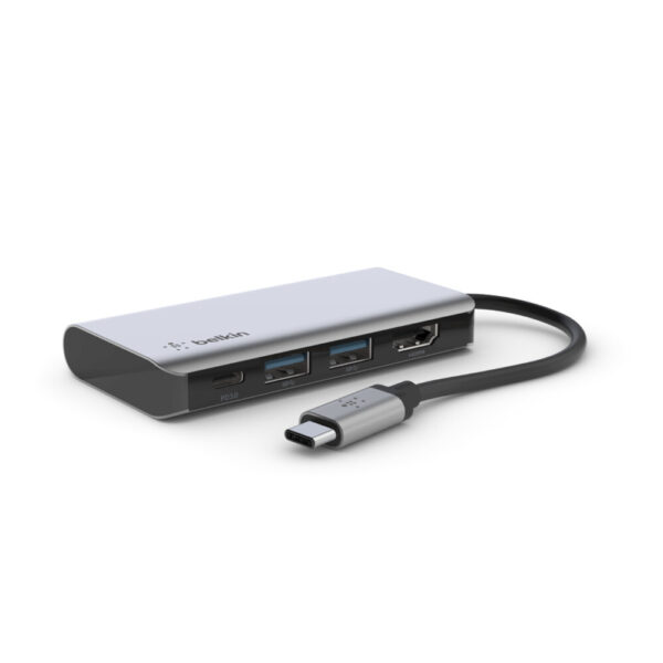 Belkin AVC006btSGY USB 3.2 Gen 1 (3.1 Gen 1) Type-C Zilver