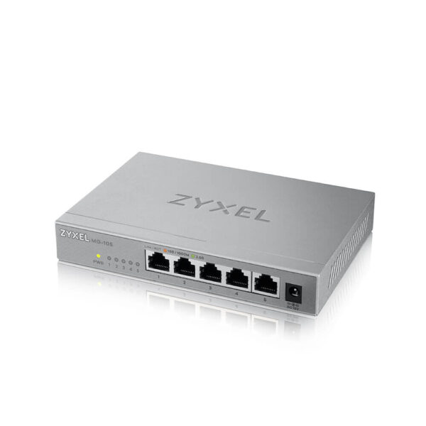 Zyxel XMG-105 Unmanaged 2.5G Ethernet (100/1000/2500) Grijs - Afbeelding 4