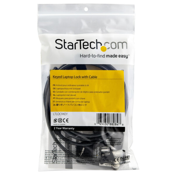 StarTech.com Laptopslot met kabel Push-to-Lock knop - Afbeelding 5