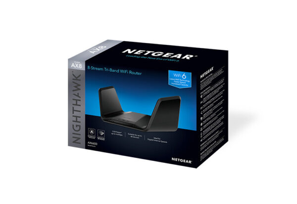 NETGEAR Nighthawk Tri-Band AX8 8-Stream AX6600 WiFi 6 Router (RAX70) - Afbeelding 5