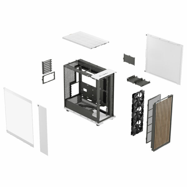 Fractal Design FD-C-NOR1X-04 computerbehuizing Midi Tower Wit - Afbeelding 20