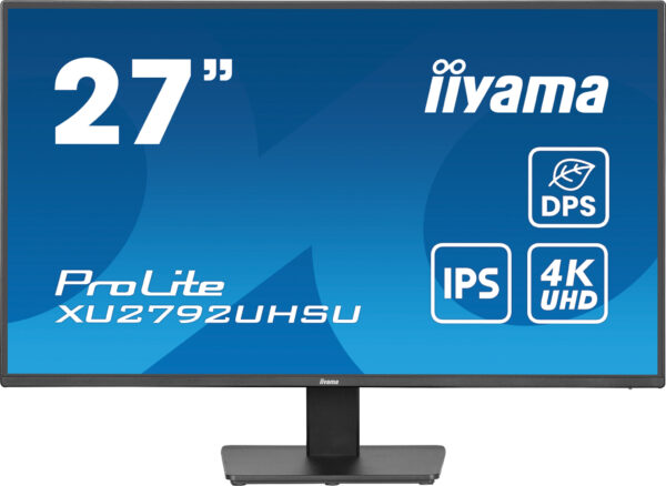 iiyama ProLite XU2792UHSU-B6 computer monitor 68,6 cm (27") 3840 x 2160 Pixels 4K Ultra HD LED Zwart