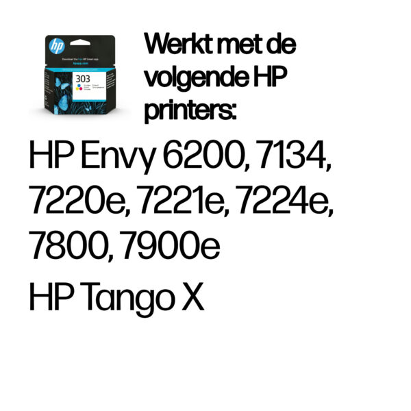 HP 303 originele drie-kleuren inktcartridge - Afbeelding 7