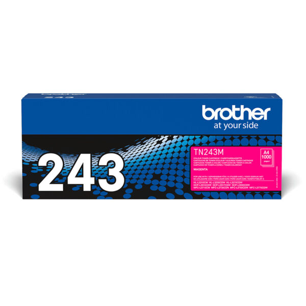 Brother TN-243M tonercartridge 1 stuk(s) Origineel Magenta