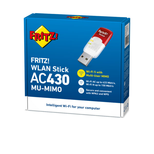 FRITZ!WLAN Stick AC 430 Edition MU-MIMO International - Afbeelding 2