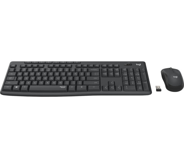 Logitech MK295 Silent Wireless Combo toetsenbord Inclusief muis Kantoor RF Draadloos AZERTY Belgisch Grafiet - Afbeelding 12