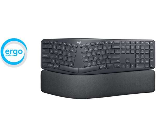 Logitech Ergo K860 toetsenbord Kantoor RF-draadloos + Bluetooth Brits Engels Grafiet - Afbeelding 5