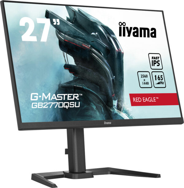 iiyama G-MASTER GB2770QSU-B5 computer monitor 68,6 cm (27") 2560 x 1440 Pixels Wide Quad HD LED Zwart - Afbeelding 2