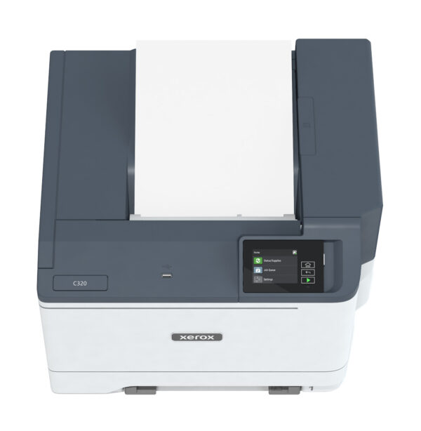 Xerox C320 A4 33 ppm draadloze dubbelzijdige printer PS3 PCL5e6/6 2 laden totaal 251 vel - Afbeelding 35