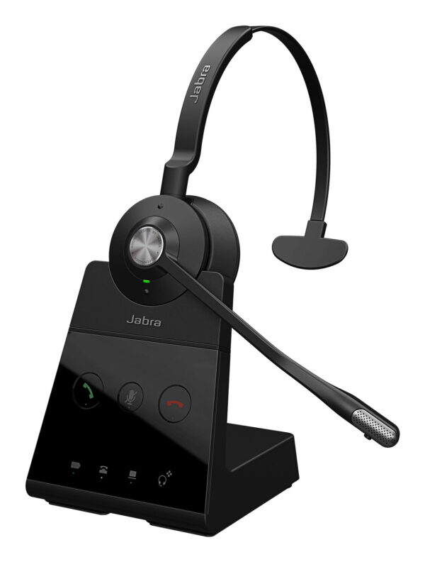 Jabra Engage 65 SE Headset Draadloos Hoofdband Kantoor/callcenter Zwart