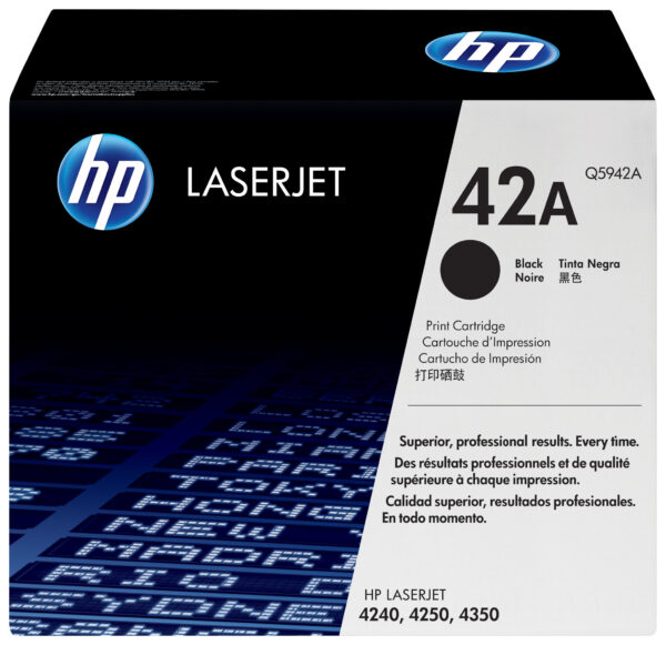 HP 42A originele zwarte LaserJet tonercartridge