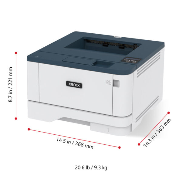 Xerox B310 A4 40 ppm draadloze dubbelzijdige printer PS3 PCL5e/6 2 laden totaal 350 vel - Afbeelding 20