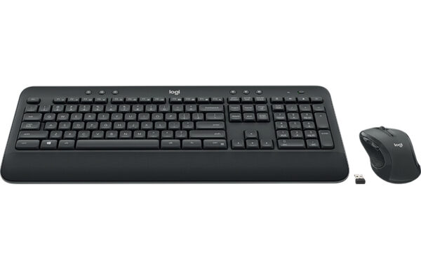 Logitech Advanced MK545 toetsenbord Inclusief muis Kantoor RF Draadloos QWERTY US International Zwart - Afbeelding 2