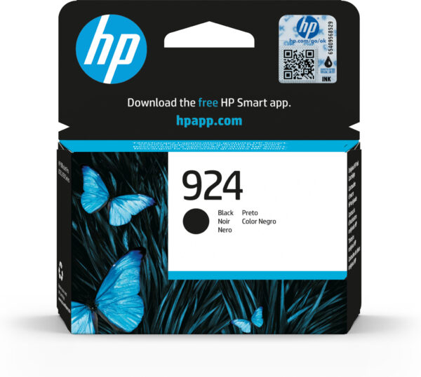 HP 924 originele zwarte inktcartridge