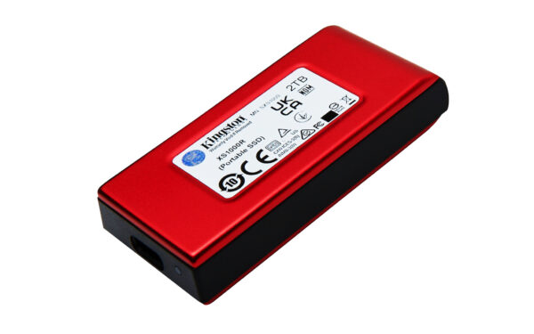 Kingston Technology 2TB XS1000 Red External USB 3.2 Gen 2 Draagbare Solid State Drive - Afbeelding 4