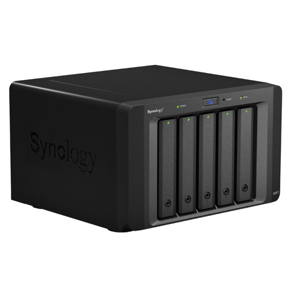 Synology DX517 disk array Desktop Zwart - Afbeelding 3