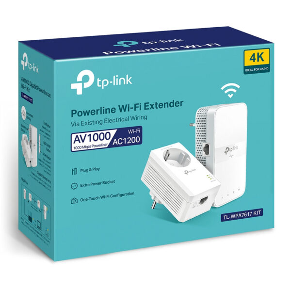 TP-Link TL-WPA7617 KIT 1000 Mbit/s Ethernet LAN Wifi Wit - Afbeelding 9