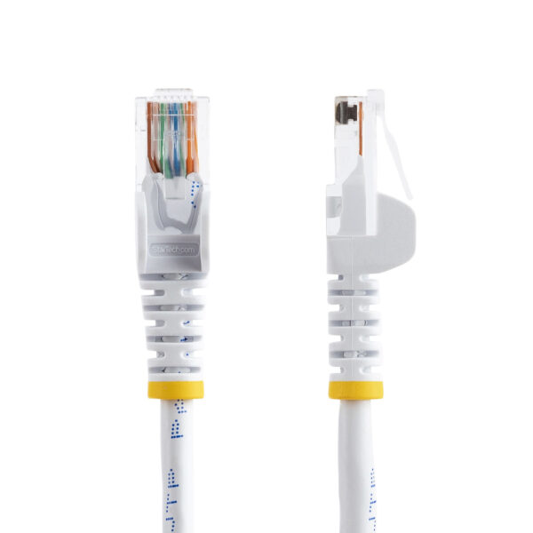 StarTech.com Cat5e patchkabel met snagless RJ45 connectors 3 m, wit - Afbeelding 2