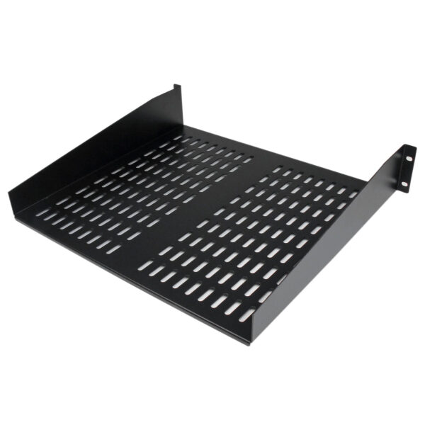 StarTech.com 2U Server Rack Schap - Universele Geventileerde Rack Mount Cantilever Shelf voor 19" Netwerk Kast & Apparatuur - He - Afbeelding 2