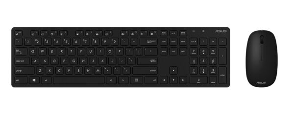 ASUS W5000 Wireless Keyboard and Mouse Set toetsenbord Inclusief muis Universeel RF Draadloos Zwart