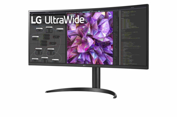 LG 34WQ75C-B computer monitor 86,4 cm (34") 3440 x 1440 Pixels Quad HD LCD Zwart - Afbeelding 2